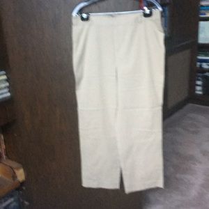 Banana republic stretch khakis tan size 12